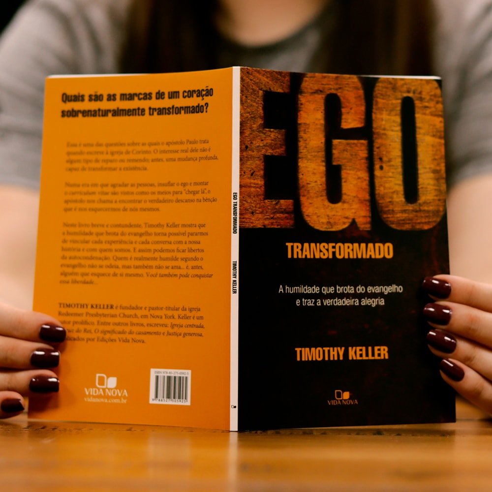 Capa do livro Resenha do Livro Ego transformado - Timothy Keller