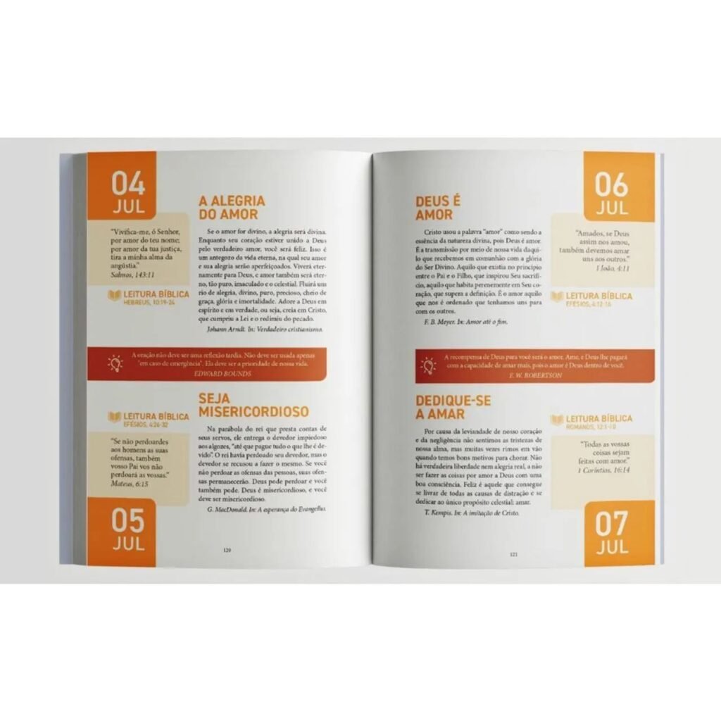 Capa do livro 365 Dias de Amor com Deus - Devocional - King Books