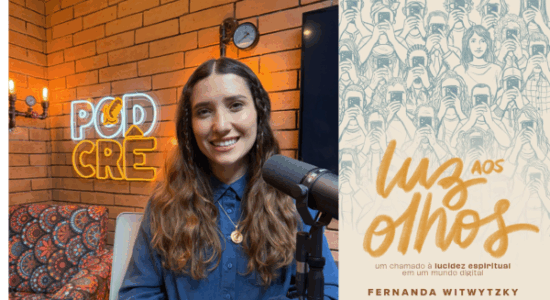 Capa do livro Luz aos olhos: Um chamado à lucidez espiritual em um mundo digital - Fernanda Witwytzky