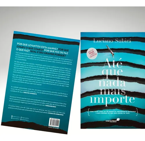Capa do livro Até que nada mais importe - Luciano Subirá